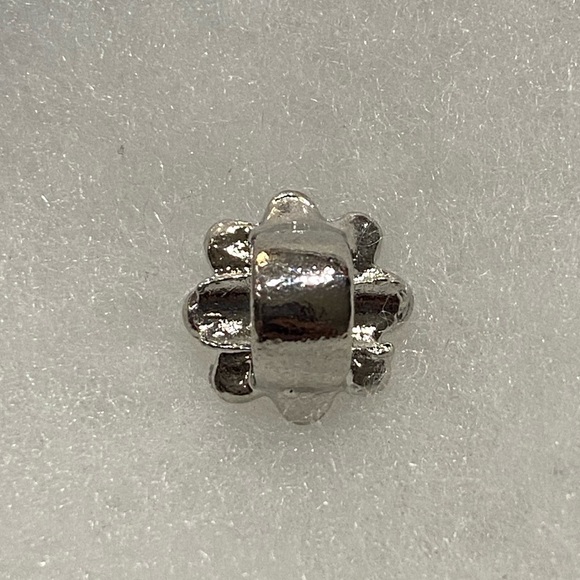 NEW•Silver Multicolor crystal Flower DIY charm - Picture 6 of 8